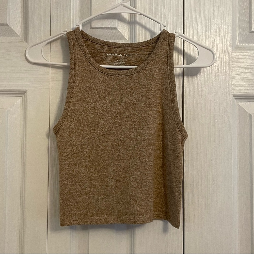 American Eagle Cropped Tank Top